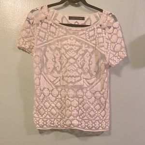 Zara Embroidered Blouse
